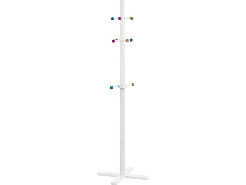 Zeller Present | Kleiderständer Kinder | weiss, 38x38x124cm, MDF