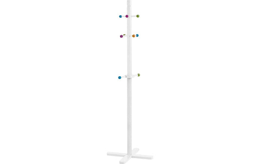 Zeller Present | Kleiderständer Kinder | weiss, 38x38x124cm, MDF