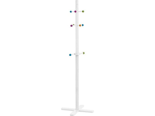 Zeller Present | Kleiderständer Kinder | weiss, 38x38x124cm, MDF