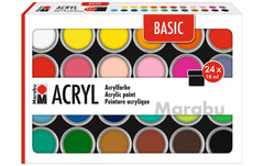 Marabu Acrylfarbe Set Basic