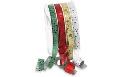 Pattberg Geschenkband Glitter Star