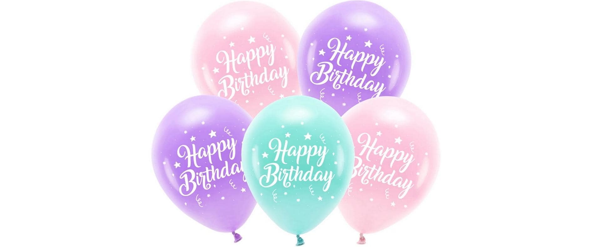 Partydeco Ballon Happy Birthday