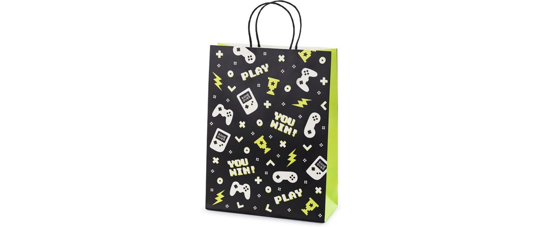Partydeco Geschenktasche Game