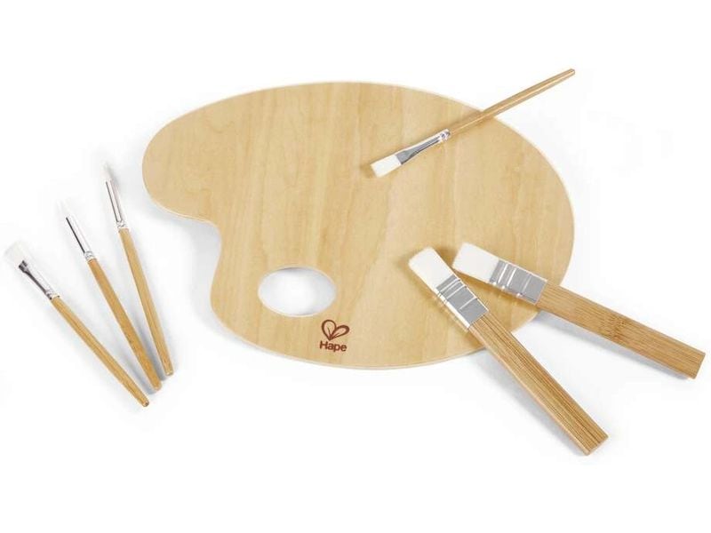 Hape | Malpaletten- und Pinsel-Set