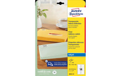 AZ InkJet-Etiketten transparent, 350 Stk
