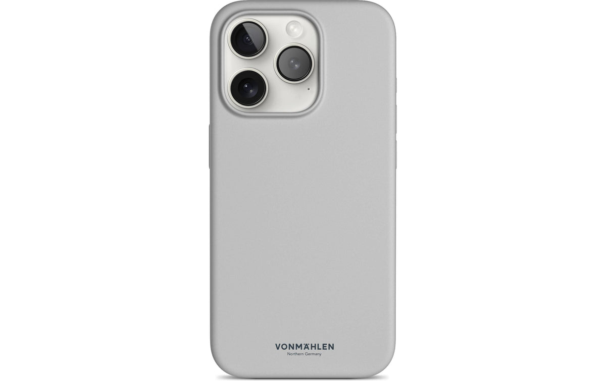 VONMÄHLEN Eco Silicone Case Light Gray