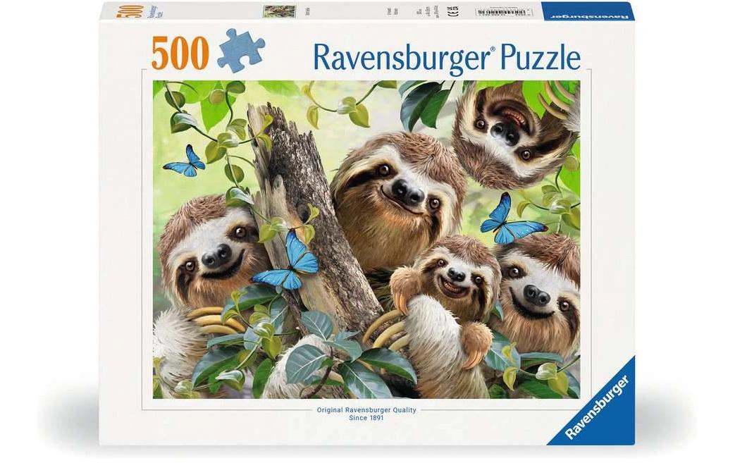 Puzzle Faultier Selfie