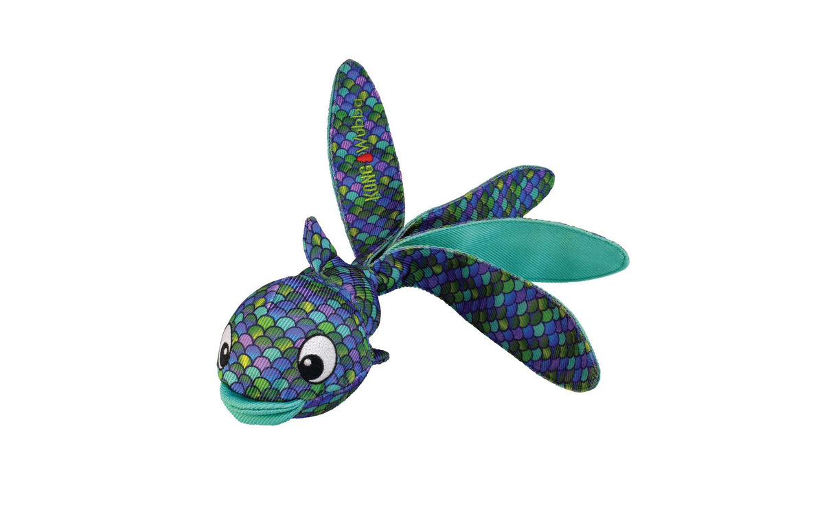 Kong Wubba Finz Fisch L, blau