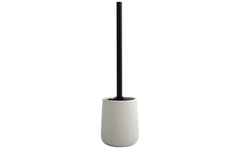MSV | Toilettenbürste Maonie, Weiss matt | Keramik, 10.4x38.8 cm (DxH)