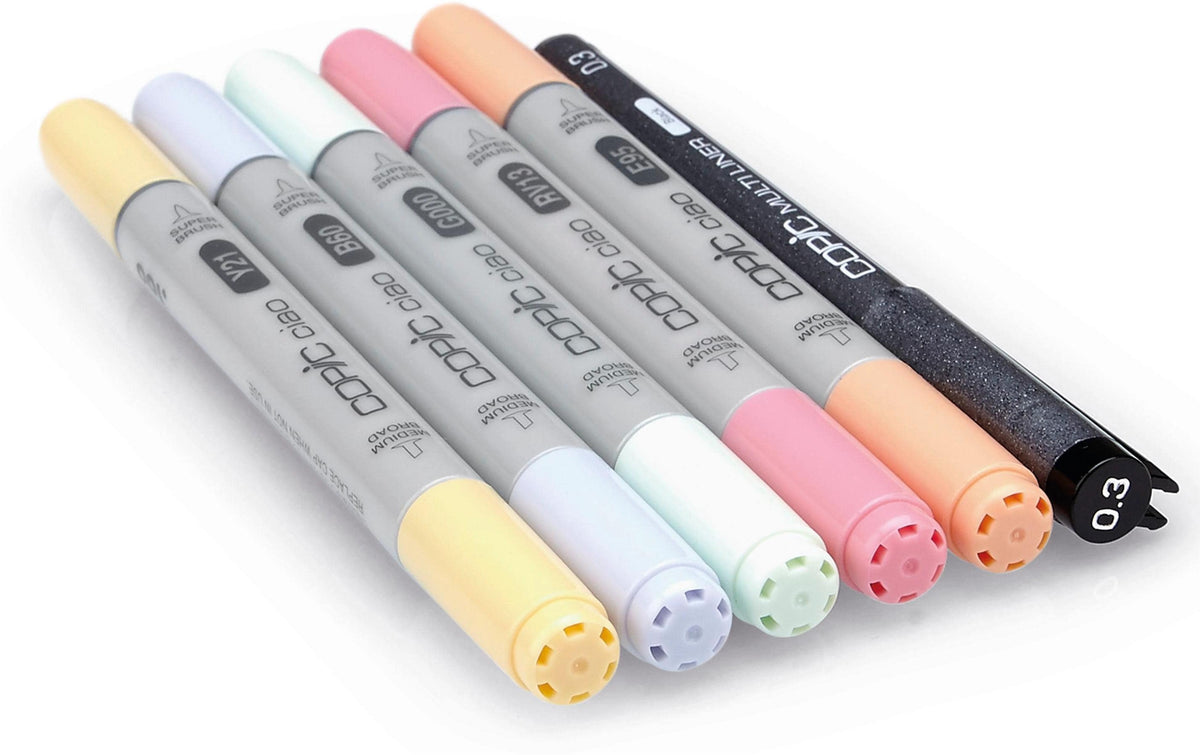 Copic Marker Ciao 5+1 Set Pastels