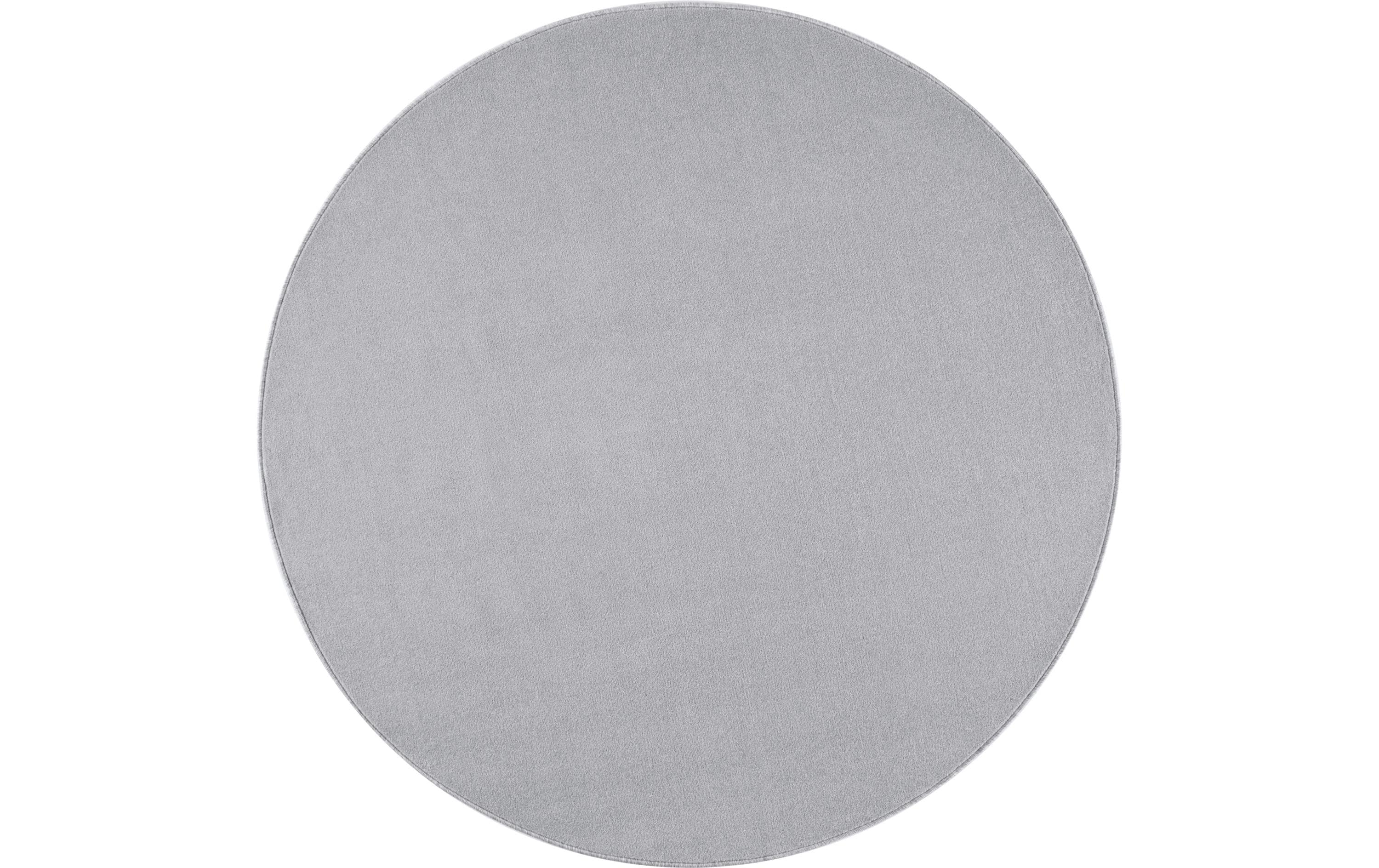 Hanse Home Teppich Nasty Rund Silber