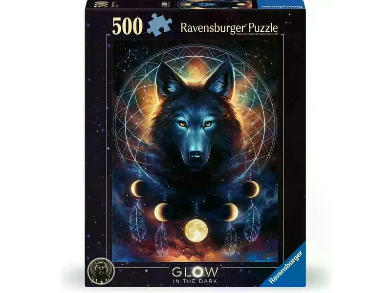 Ravensburger | Puzzle Leuchtender Wolf | Ab 10 Jahre