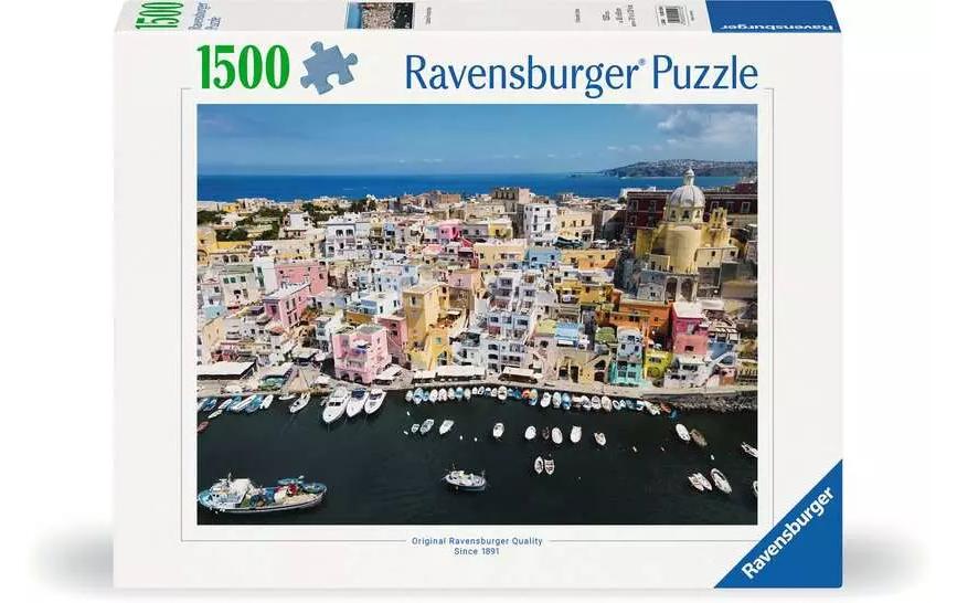 Puzzle Buntes Procida Italien