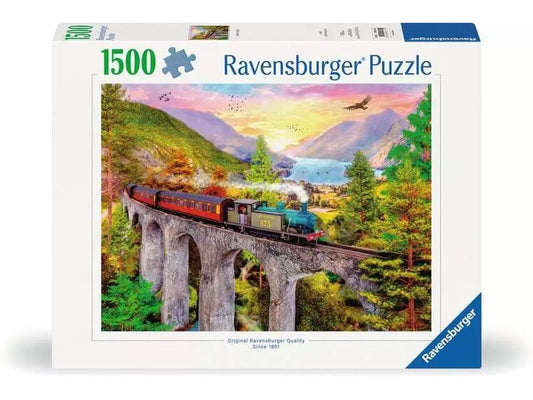 Ravensburger | Puzzle Zugfahrt im Herbst | 14-99 Jahre