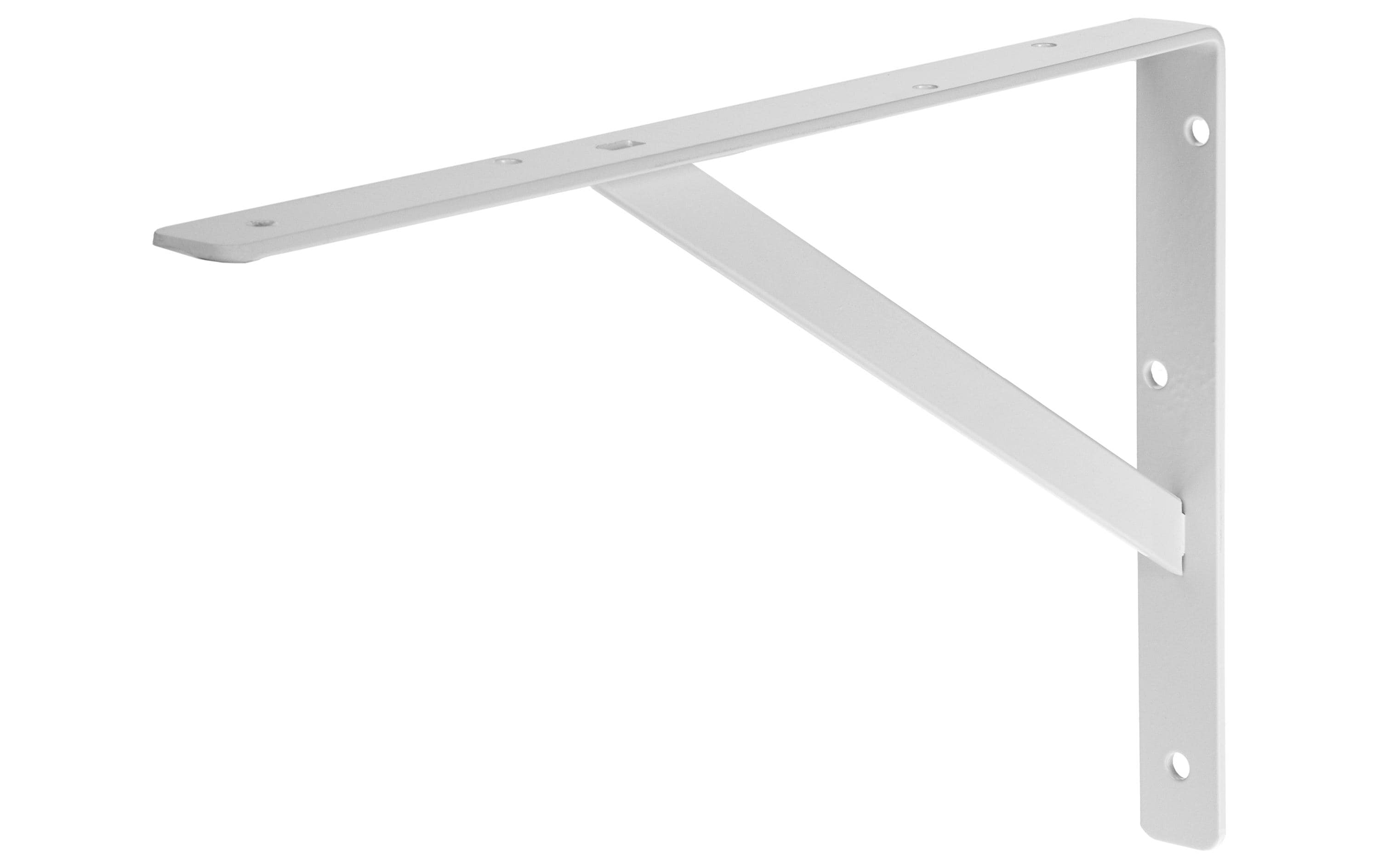 Stegkonsole weiss, 300x200x30mm