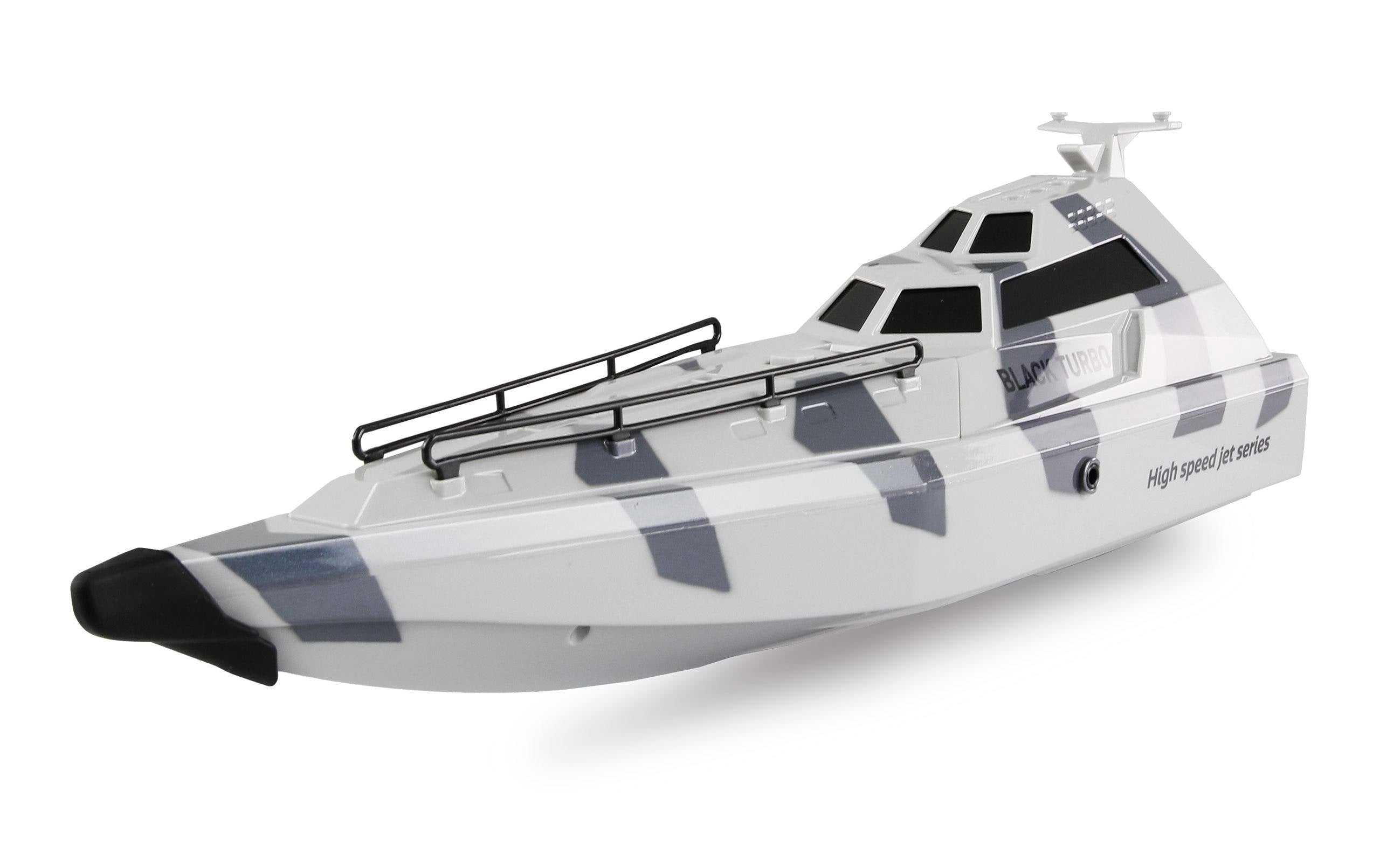 Amewi, Militärboot Black Turbo Weiss, 420 m
