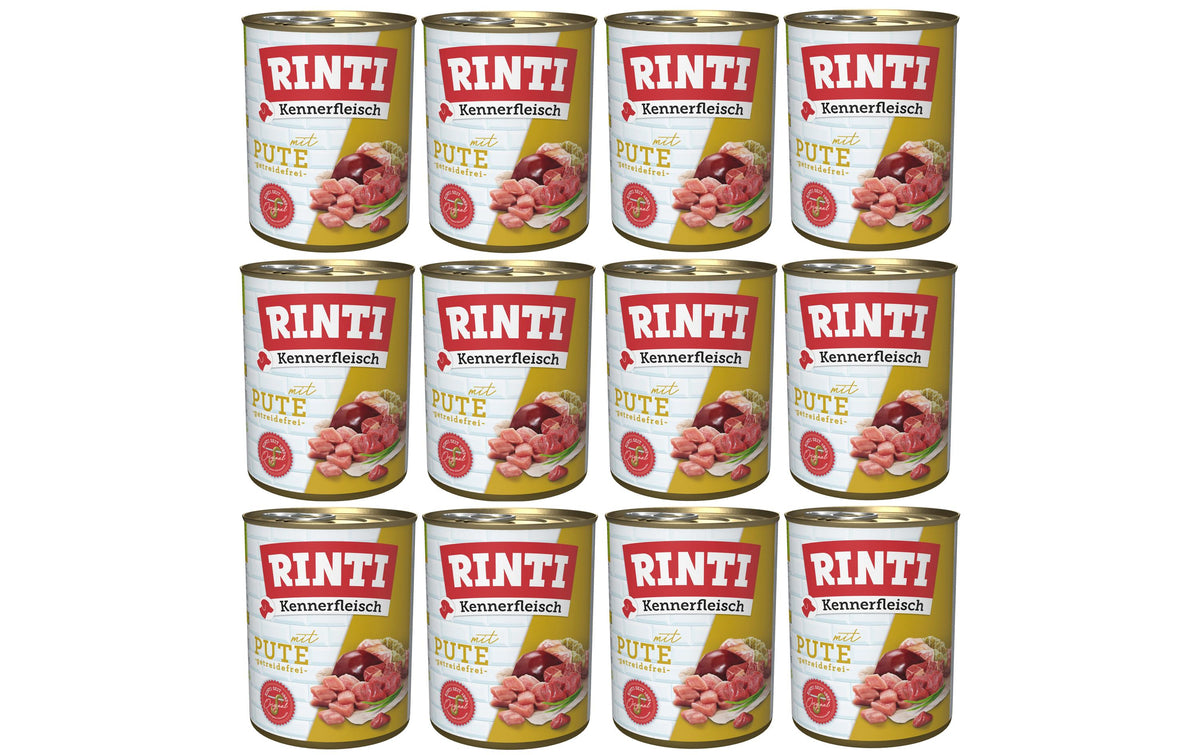 Rinti, Nassfutter Kennerfleisch pur Dose Pu
