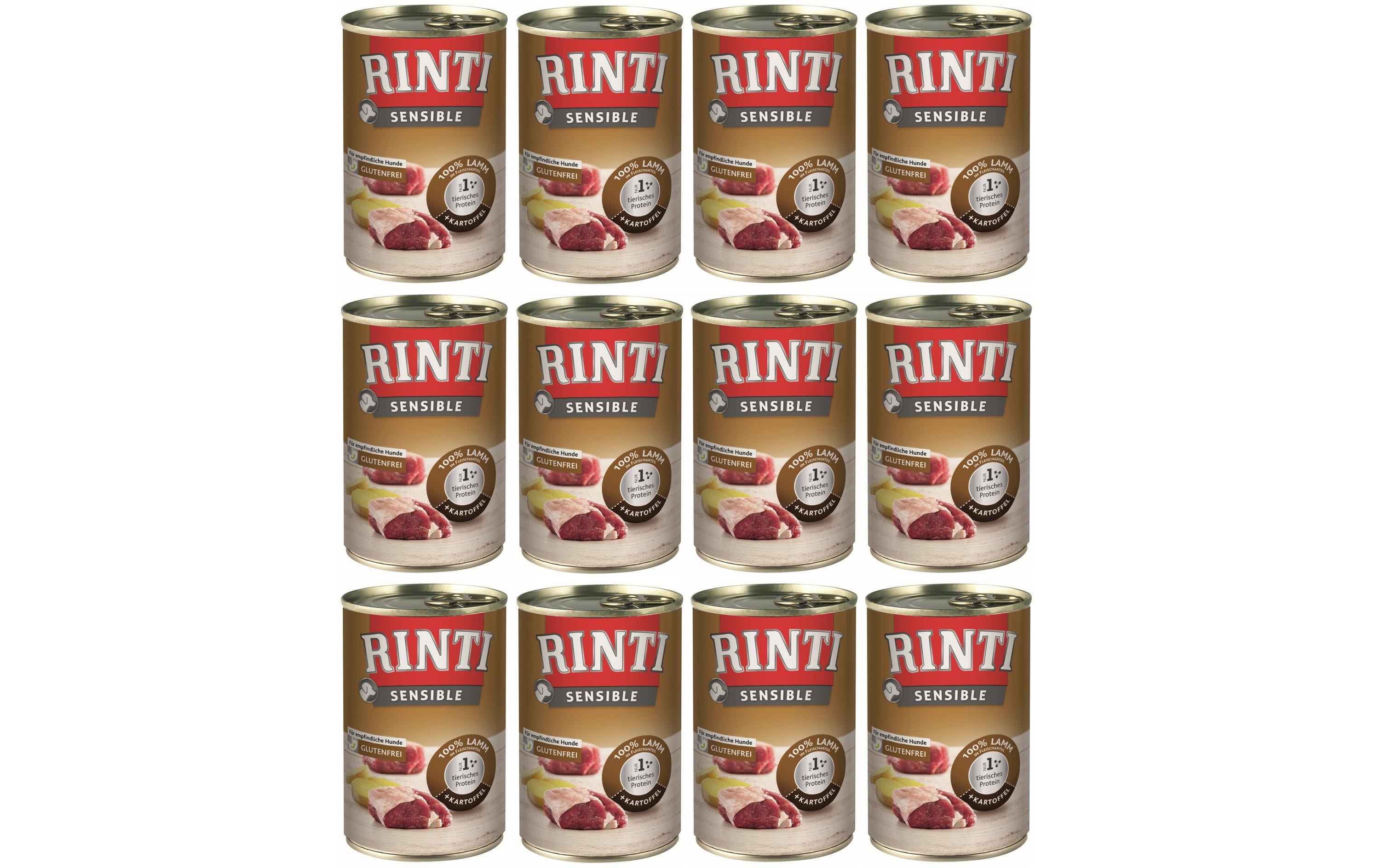 Rinti Sensible Dose Lamm + Kart. KIT