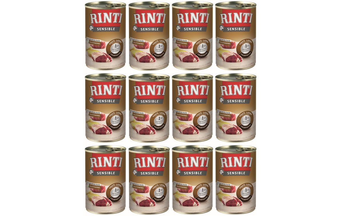 Rinti Sensible Dose Lamm + Kart. KIT