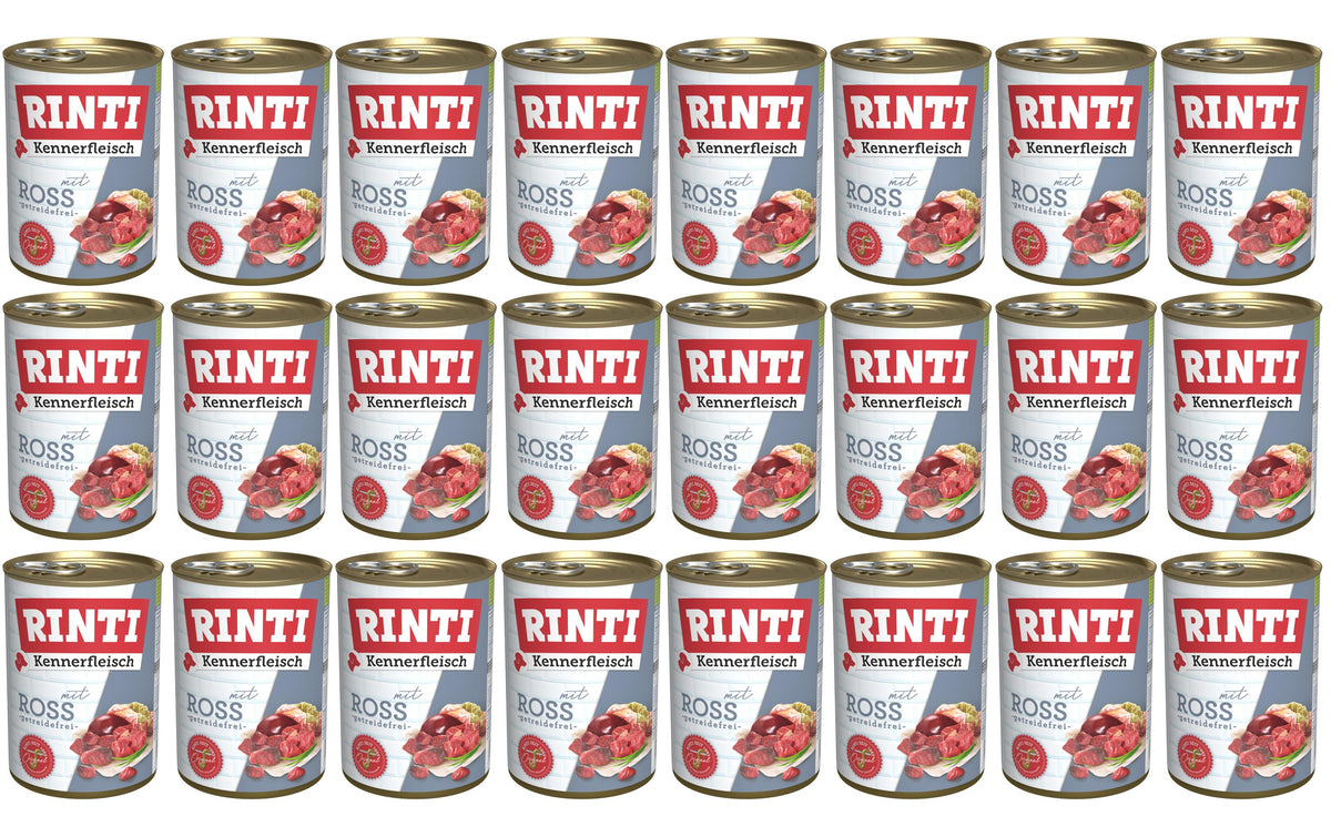 Rinti, Nassfutter Kennerfleisch pur Dose Ro
