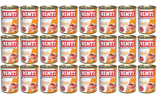 Rinti, Nassfutter Kennerfleisch pur Dose Hu