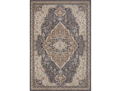 Hanse Home | Teppich Orken Schwarz/Braun | 120x170cm, Polypropylen, Jute / PP