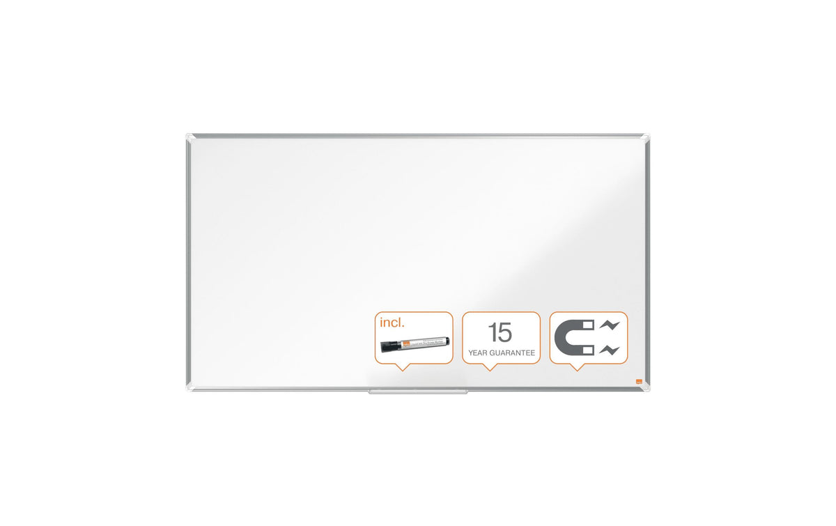 Nobo Premium Plus Whiteboard Stahl