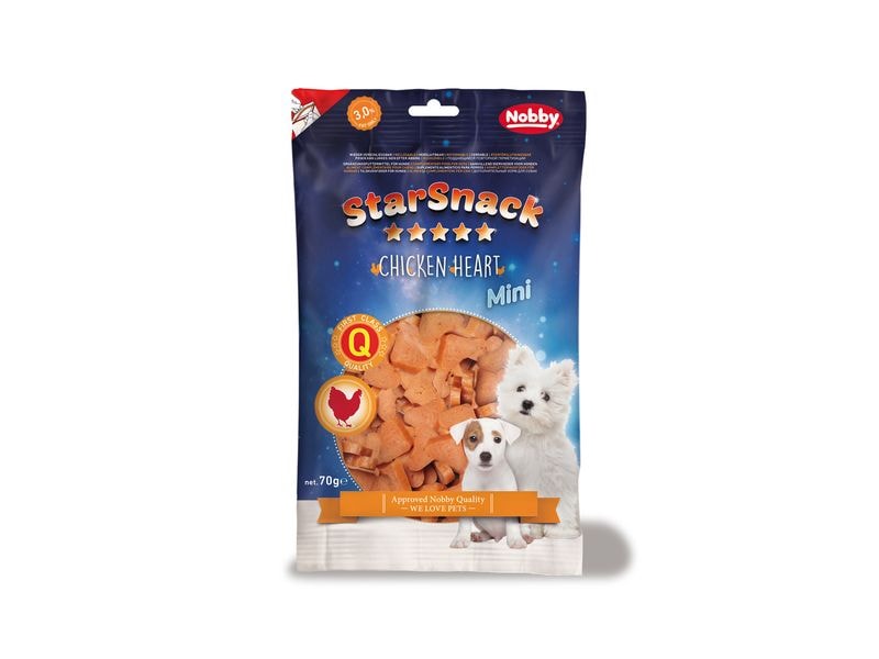 Nobby | StarSnack MINI Chicken Heart 70 g
