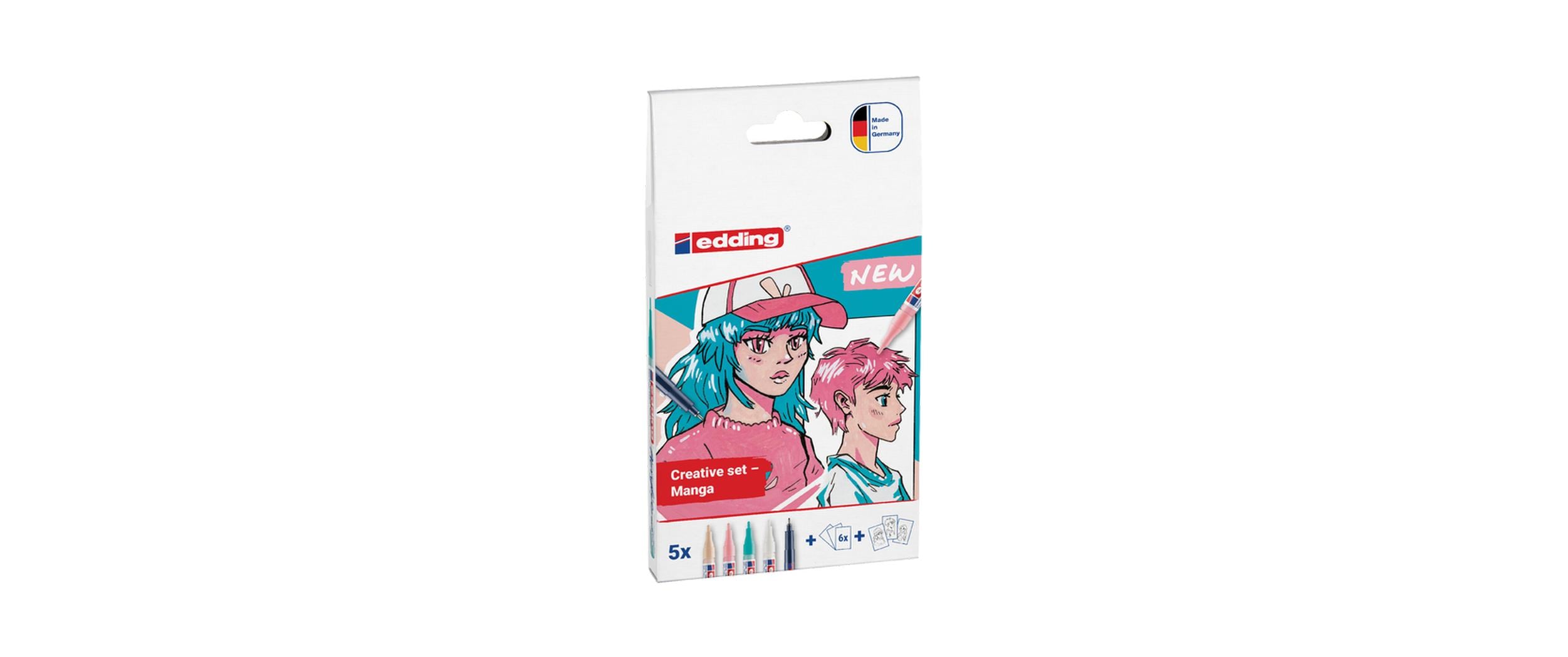 edding Acrylmarker 5300 fein E-5 Manga