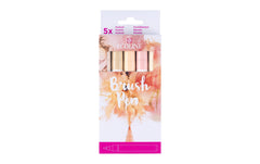 Talens, Brushpen Ecoline 5er Set, Rosa