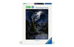 Puzzle Der Schwarzblaue Drache