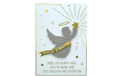 Sheepworld Weihnachtskarte Filz Engel