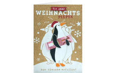 Sheepworld Weihnachtskarte Kork Pinguine