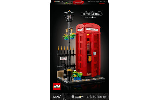LEGO® | LEGO Rote Londoner Telefonzelle | Alter: 18+ Teile: 1460