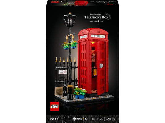 LEGO® | LEGO Rote Londoner Telefonzelle | Alter: 18+ Teile: 1460
