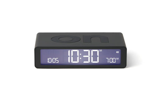 Lexon, Digitalwecker Flip Classic Dunkelgra