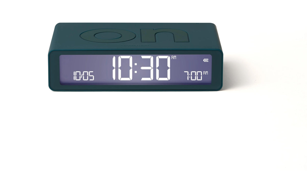 Lexon, Digitalwecker Flip Classic Blau