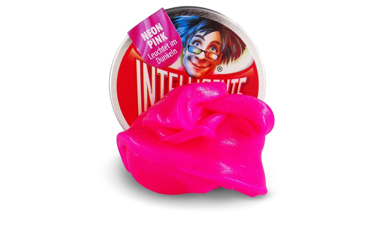 Intelligente Knete Dosen Neon Pink