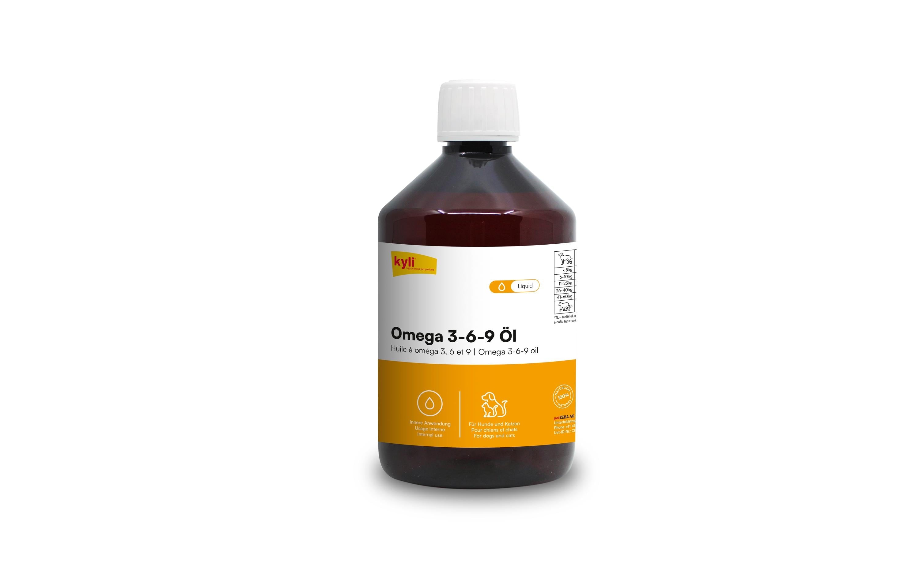 kyli Omega 3-6-9 Öl 500 ml
