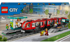 LEGO® | LEGO Strassenbahn mit Haltestelle | LEGO City