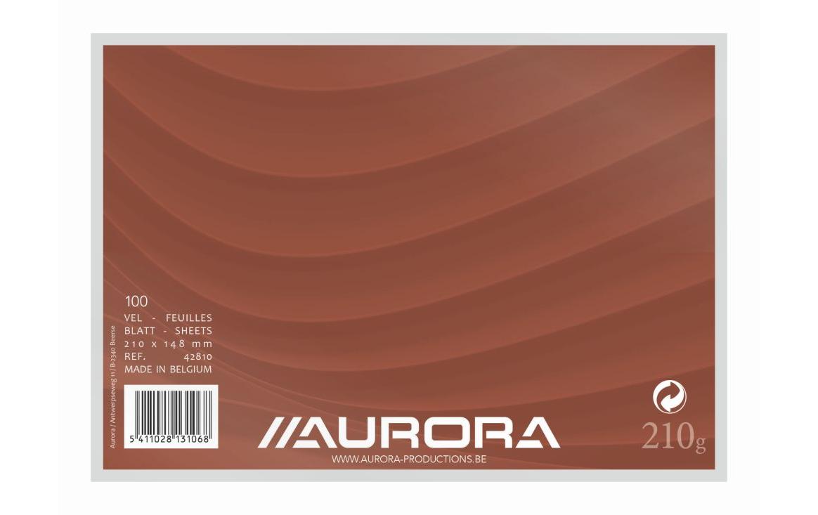 Aurora Karteikarten, 100 Stk