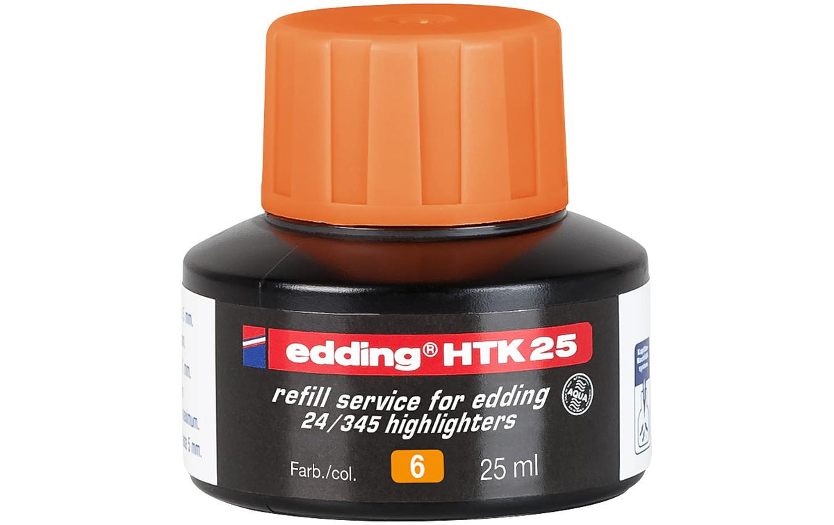edding Nachfülltinte HTK25 orange