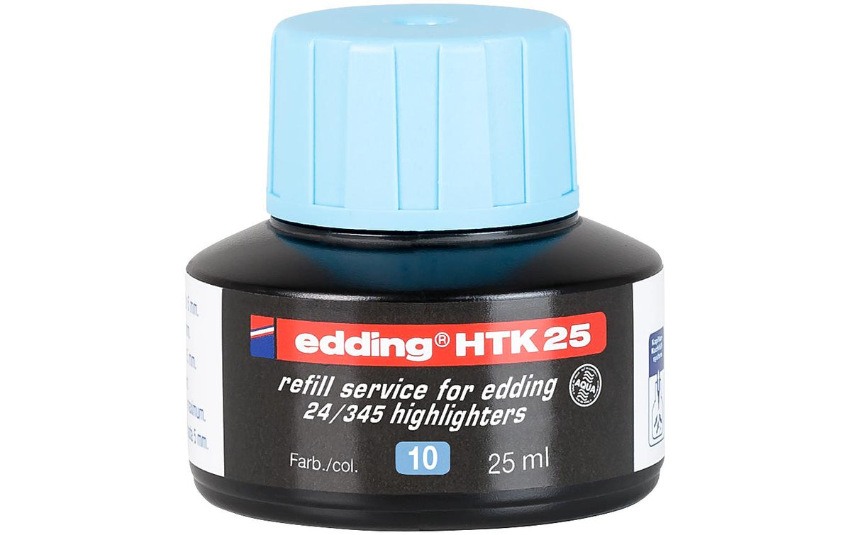 edding Nachfülltinte HTK25 hellblau
