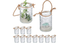 relaxdays Windlicht Summer Vintage 12er