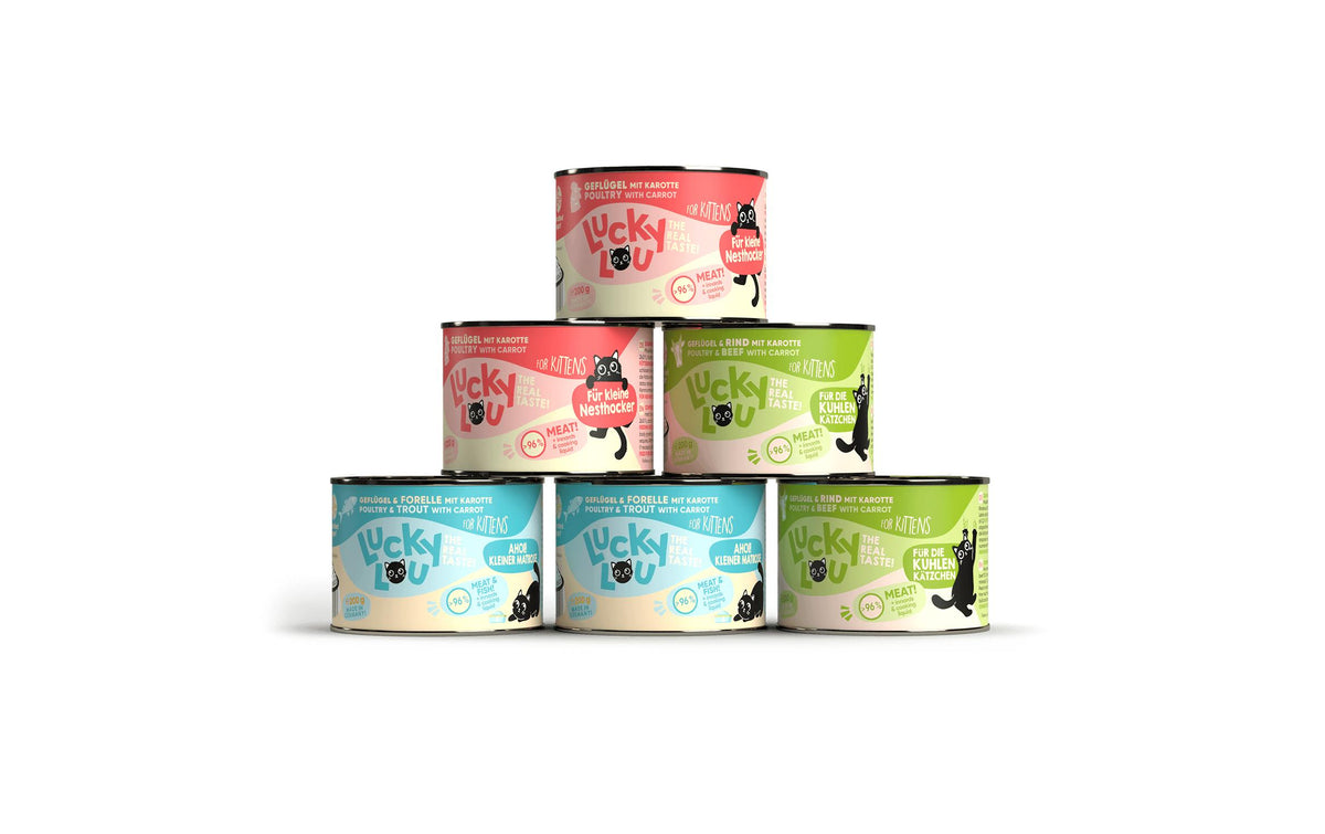 Lucky Lou Lifestage Kitten MP 6x200g