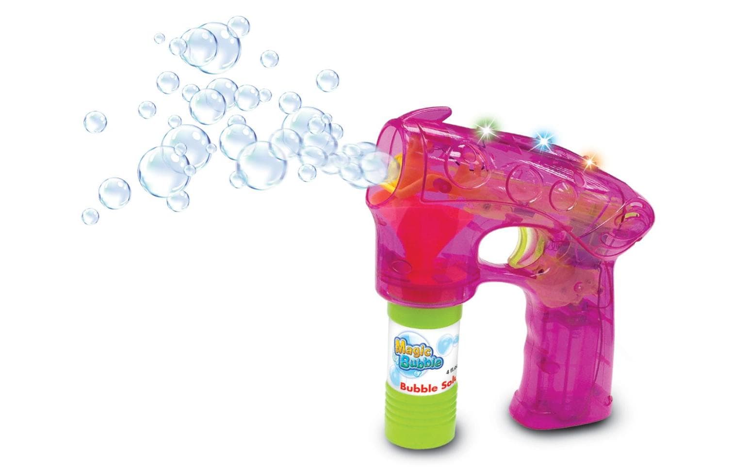 Magic Bubble Seifenblasenpistole mit Licht