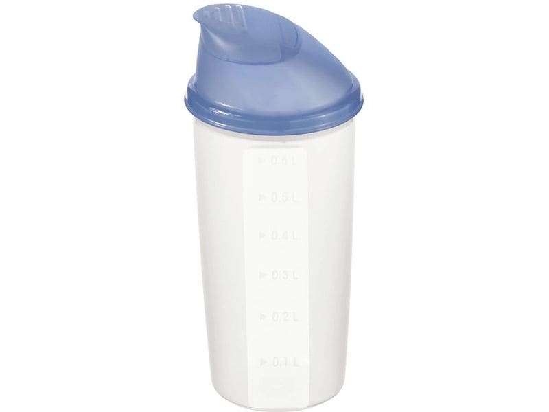 Rotho | Shaker 0.6 l DOMINO | Horizon blau