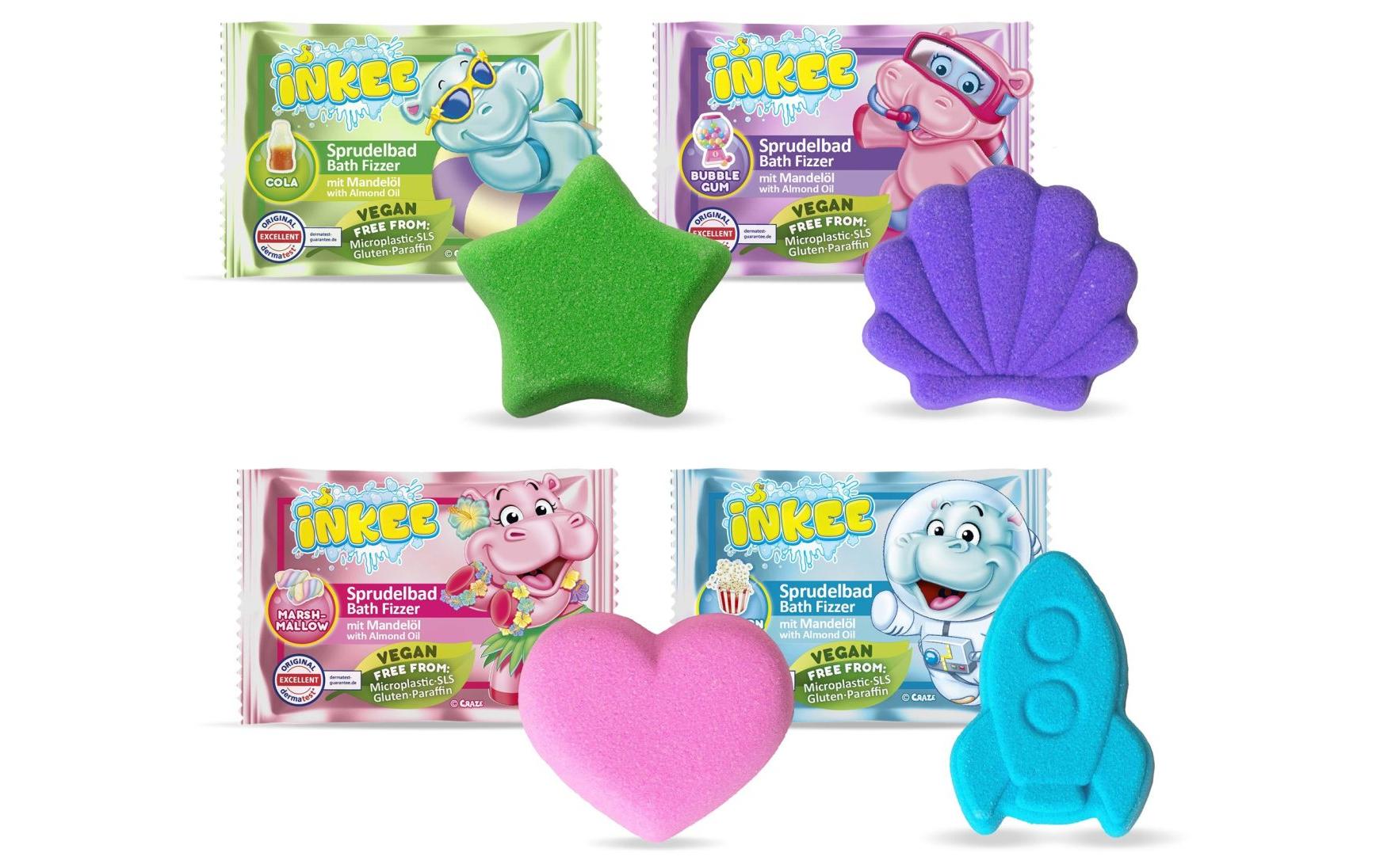 Craze Inkee Bath Fizzer Sprudelbad ass.