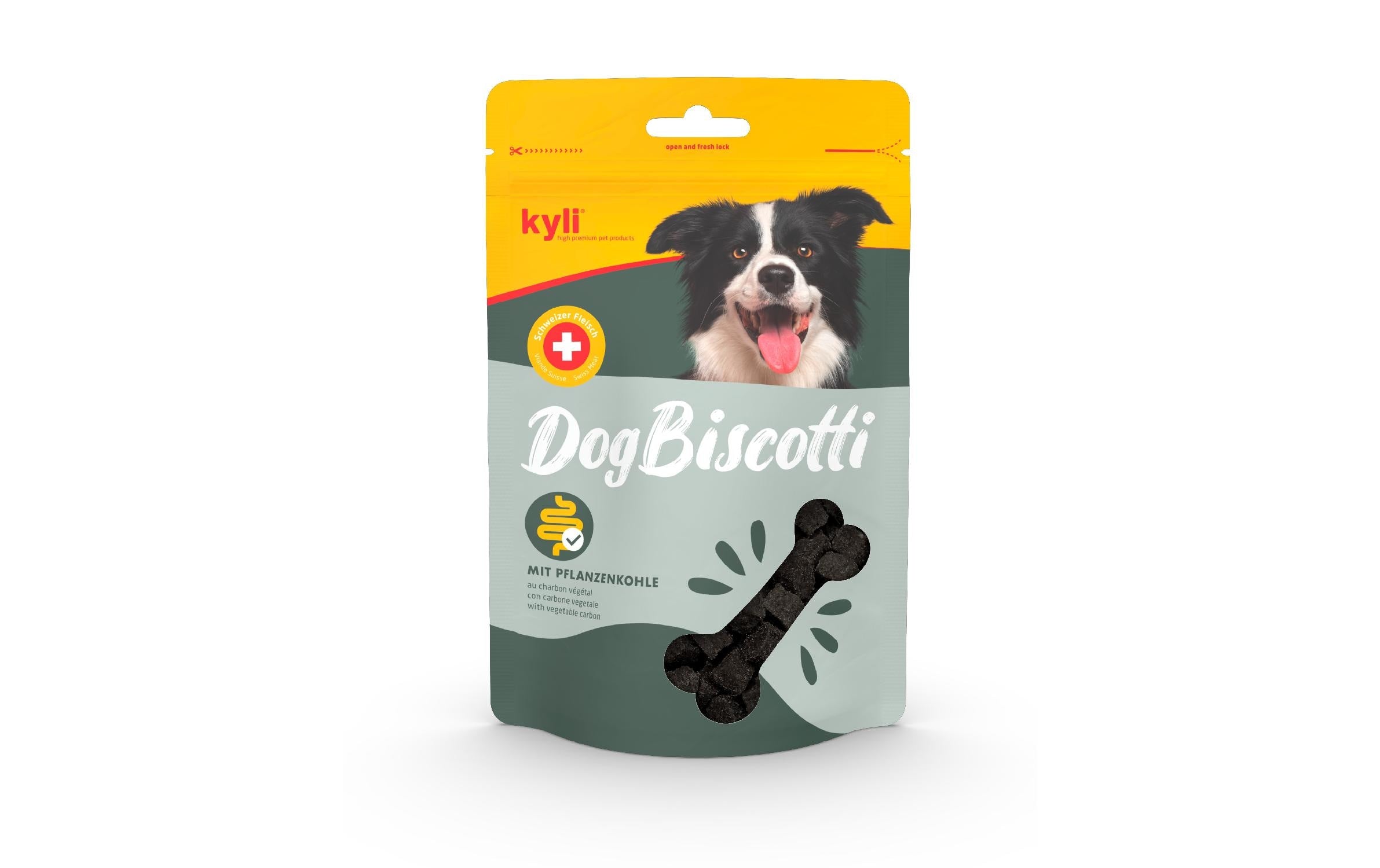 kyli DogBiscotti m. Pflanzenkohle 200 g