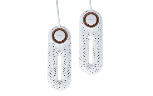 FURBER | Schuhtrockner Weiss | 37W, Timer 3/6/9H, 18x6.6x3.5cm